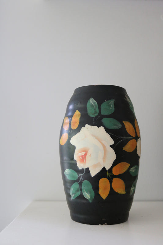 vintage English Brentleigh Ware hand painted vase