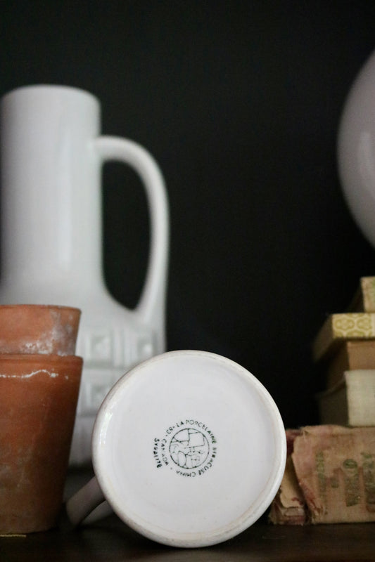 vintage Syracuse China small porcelain milk cream jug