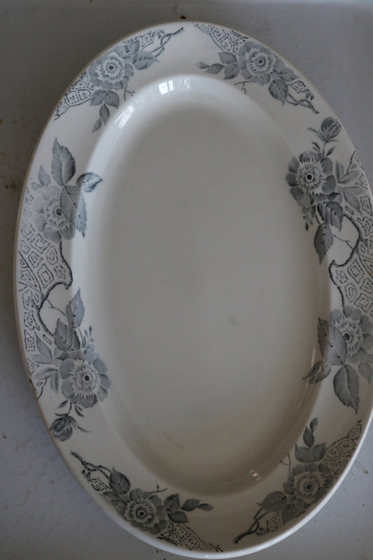 Floral platter by Newport Pottery Co. Ltd "Ramsey"