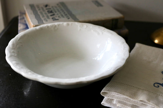 vintage English Ironstone bowl 'W.M Adams and Sons'