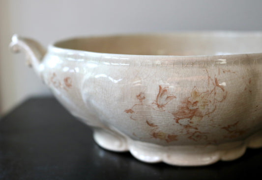 antique English WH Grindley & Co. tureen