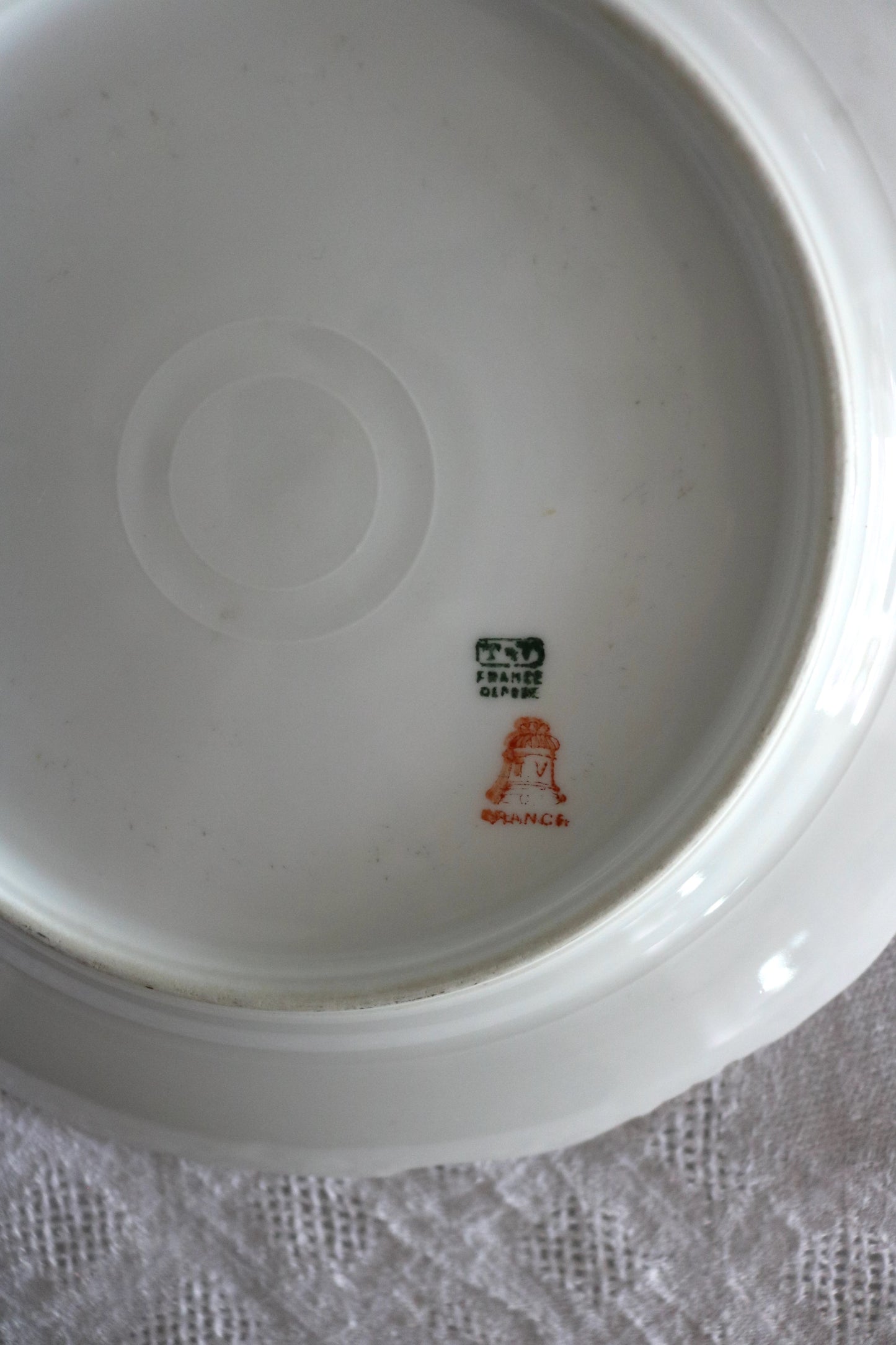 antique Limoges plate