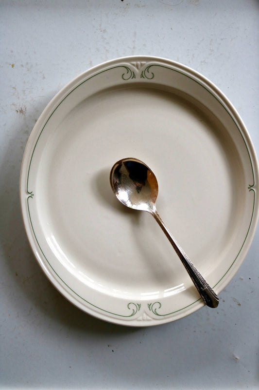 vintage Syracuse China oval restaurant ware platter