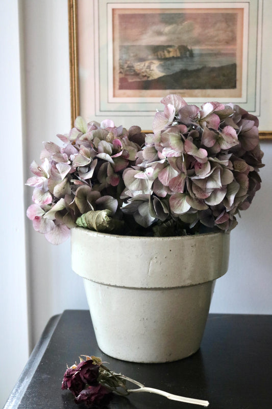 antique stoneware pot / crock