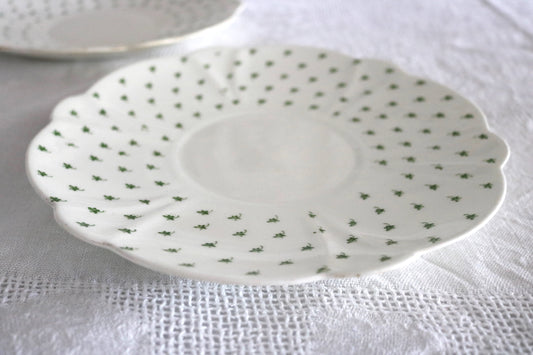 Vintage English plate "Ivy Leaf" Allertons