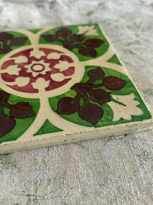 vintage Portuguese azulejo tile