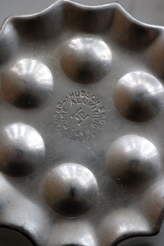 vintage baking tin mould - round fluted style