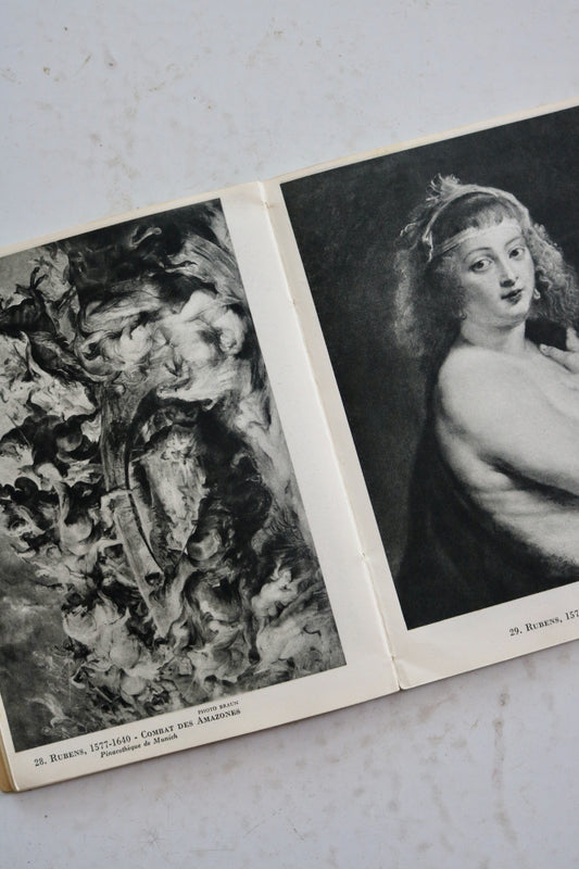 vintage French art book Peinture Flamande de 1550 a 1800, Collection Des Maitres, Les Editions BRAUN & Cie