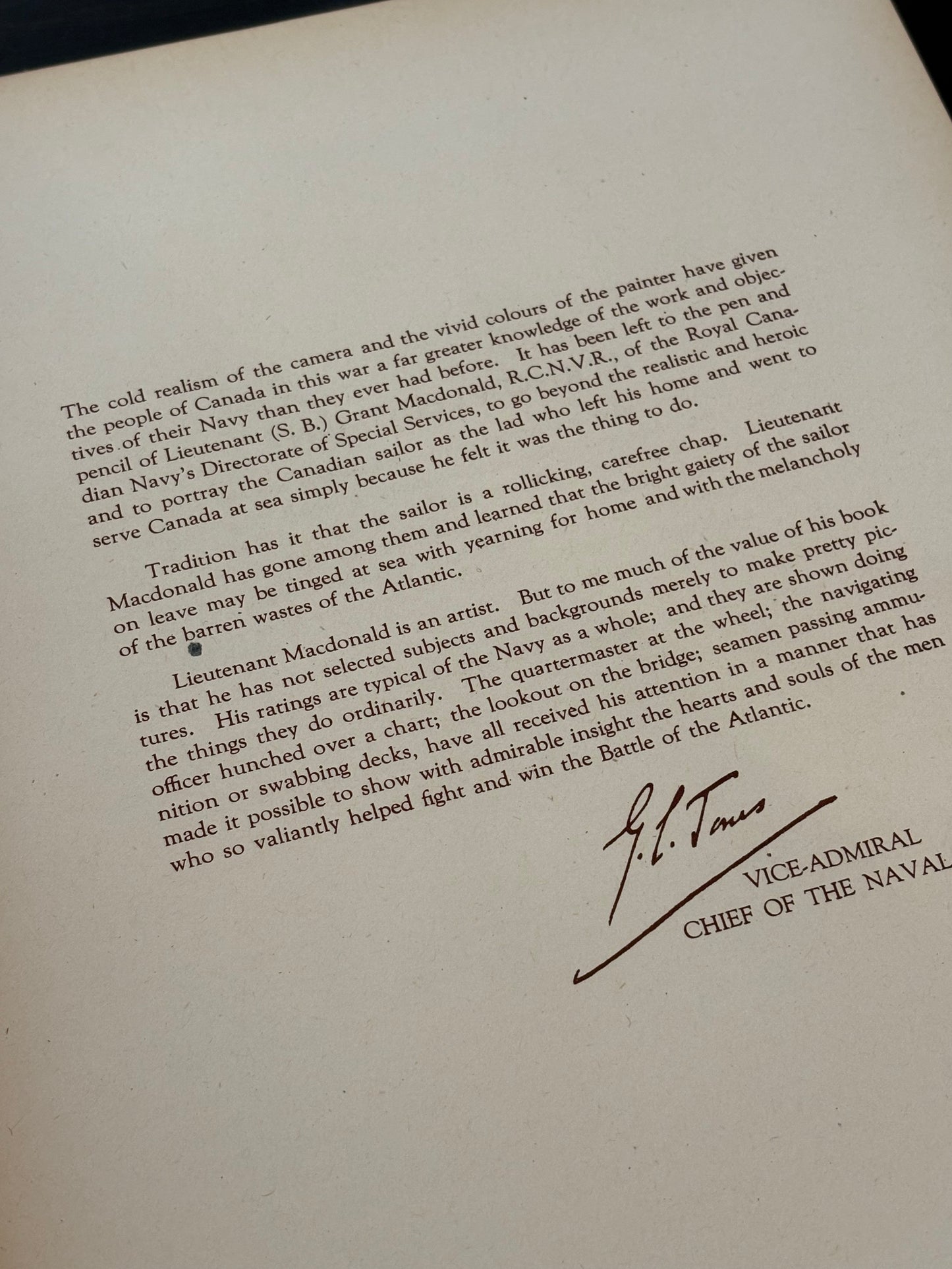 Vintage book "Sailors" by Grant MacDonald 1945