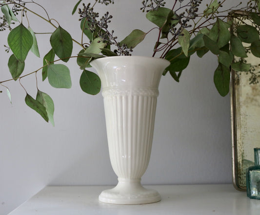 vintage Wedgwood floral vase