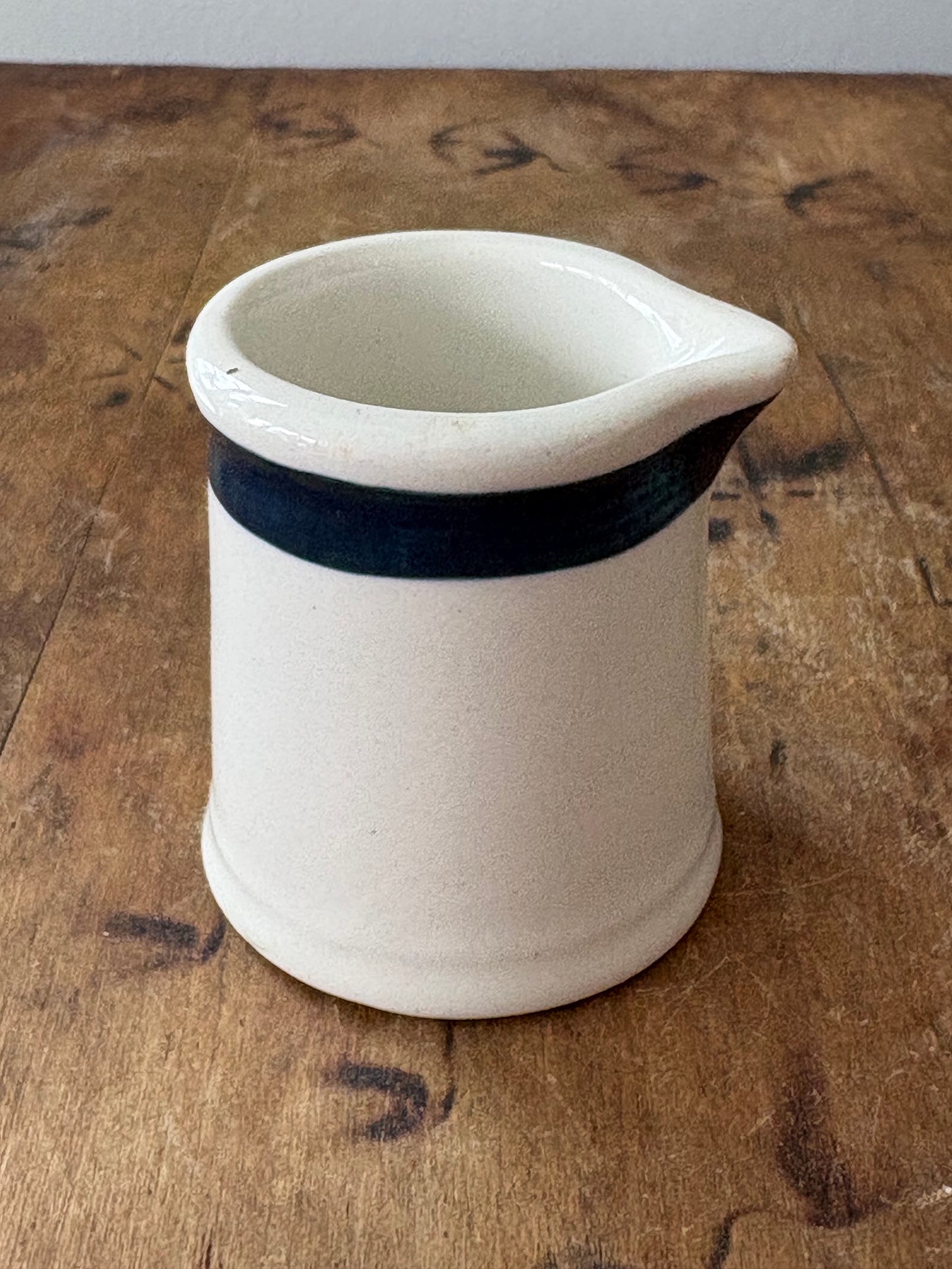 blue banded hotel ware creamer 'Hercules' by Grindley England