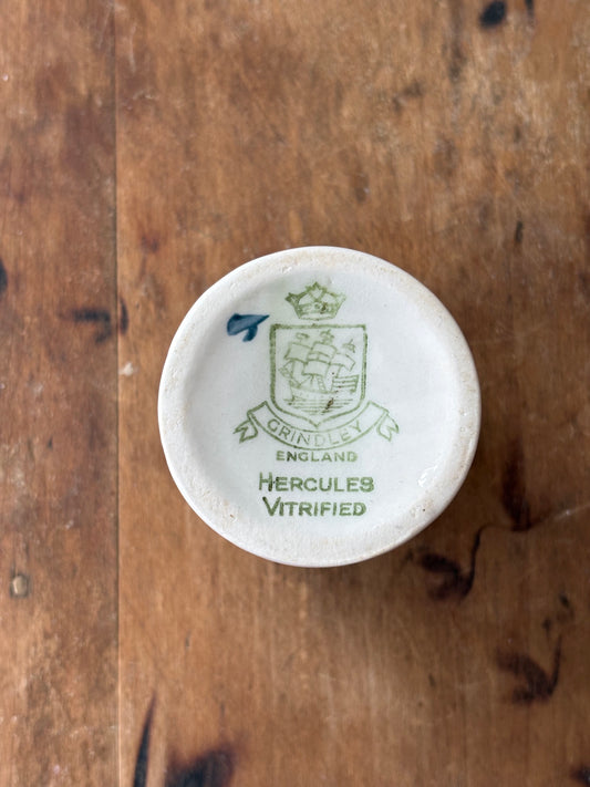 blue banded hotel ware creamer 'Hercules' by Grindley England