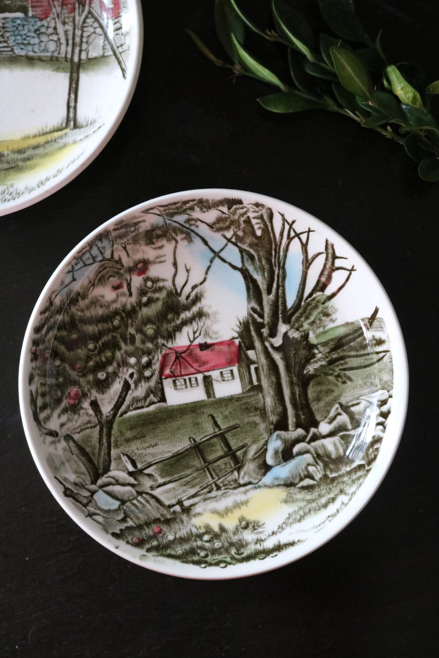 Johnson Bros Friendly Village petite dishes, set of 2