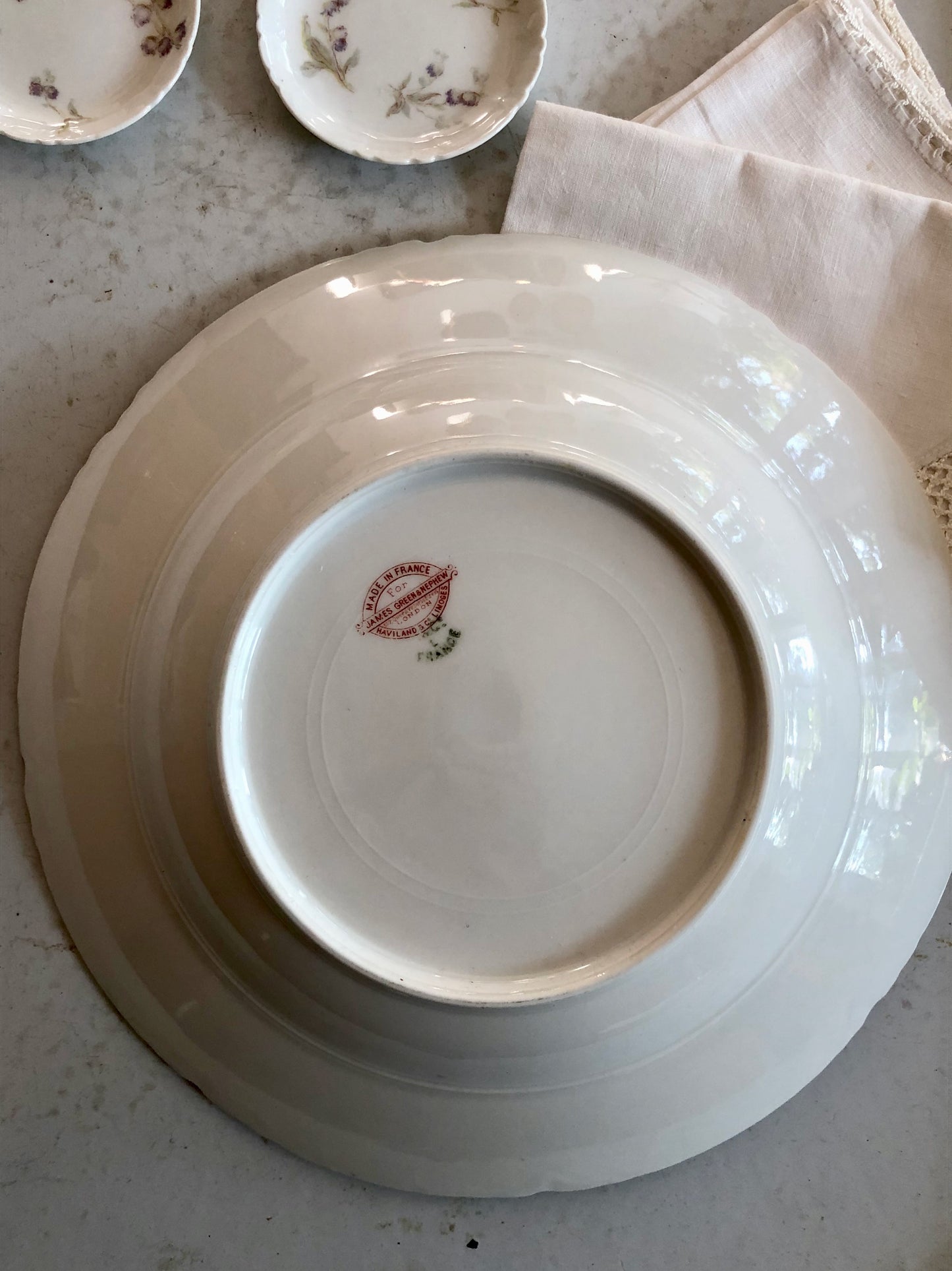 antique Limoges bowl