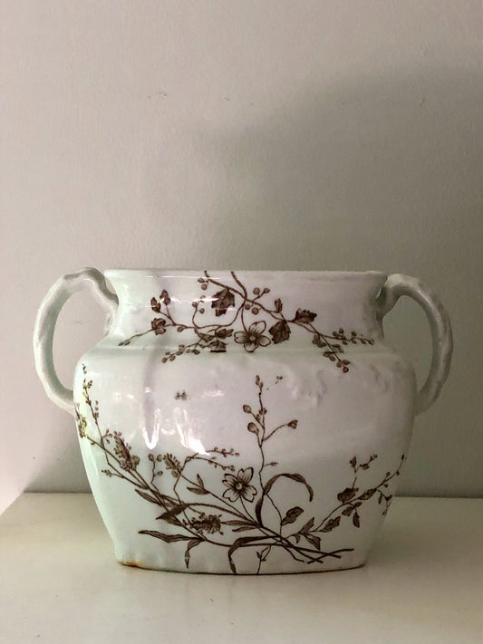 antique ironstone sugar bowl - Grindley & Co.