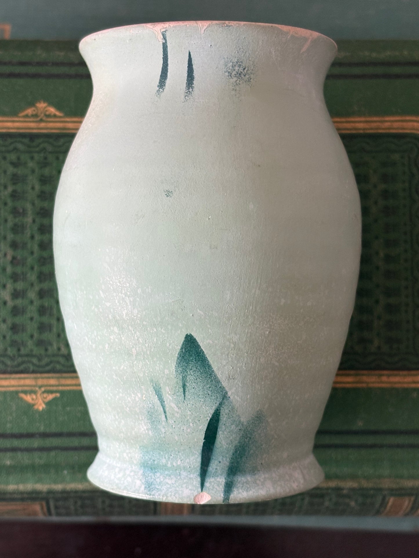 antique English art deco vase