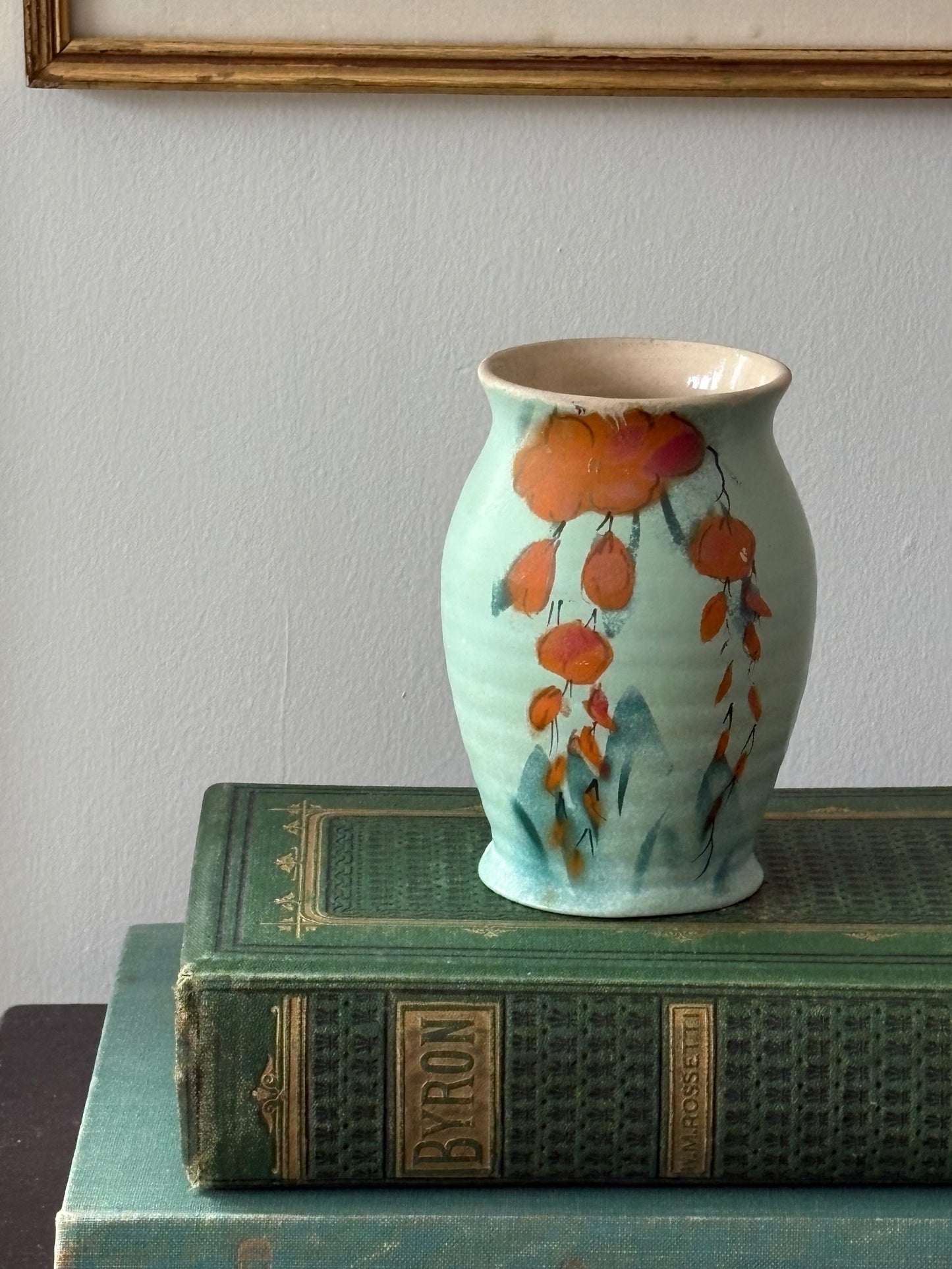 antique English art deco vase