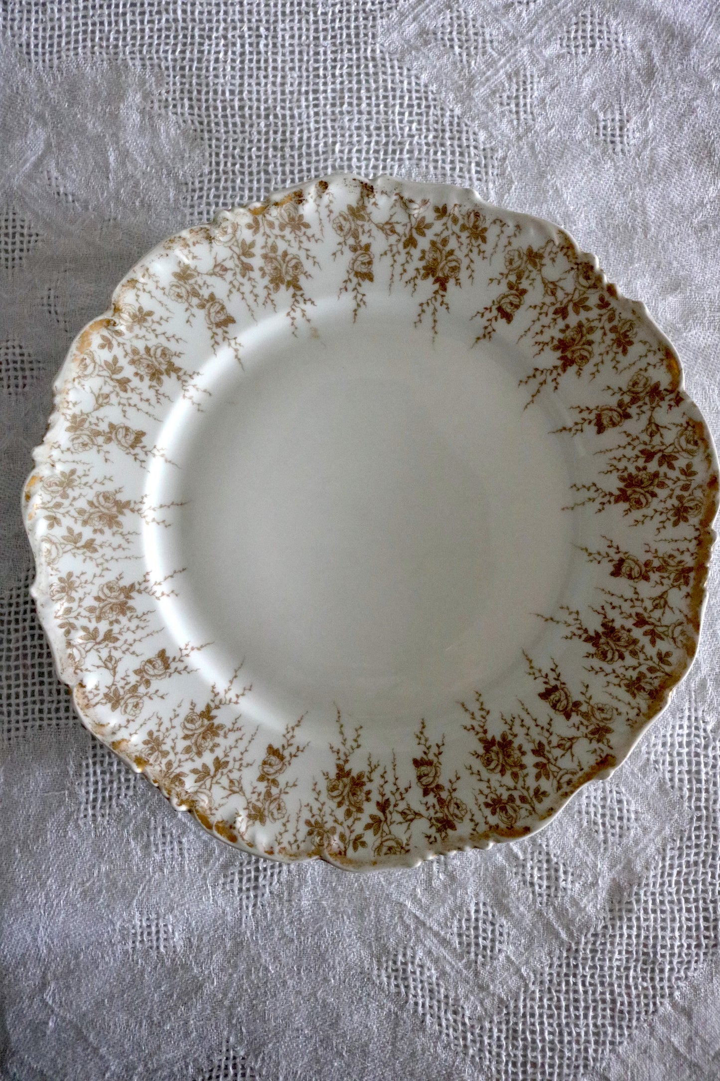 antique Limoges plate