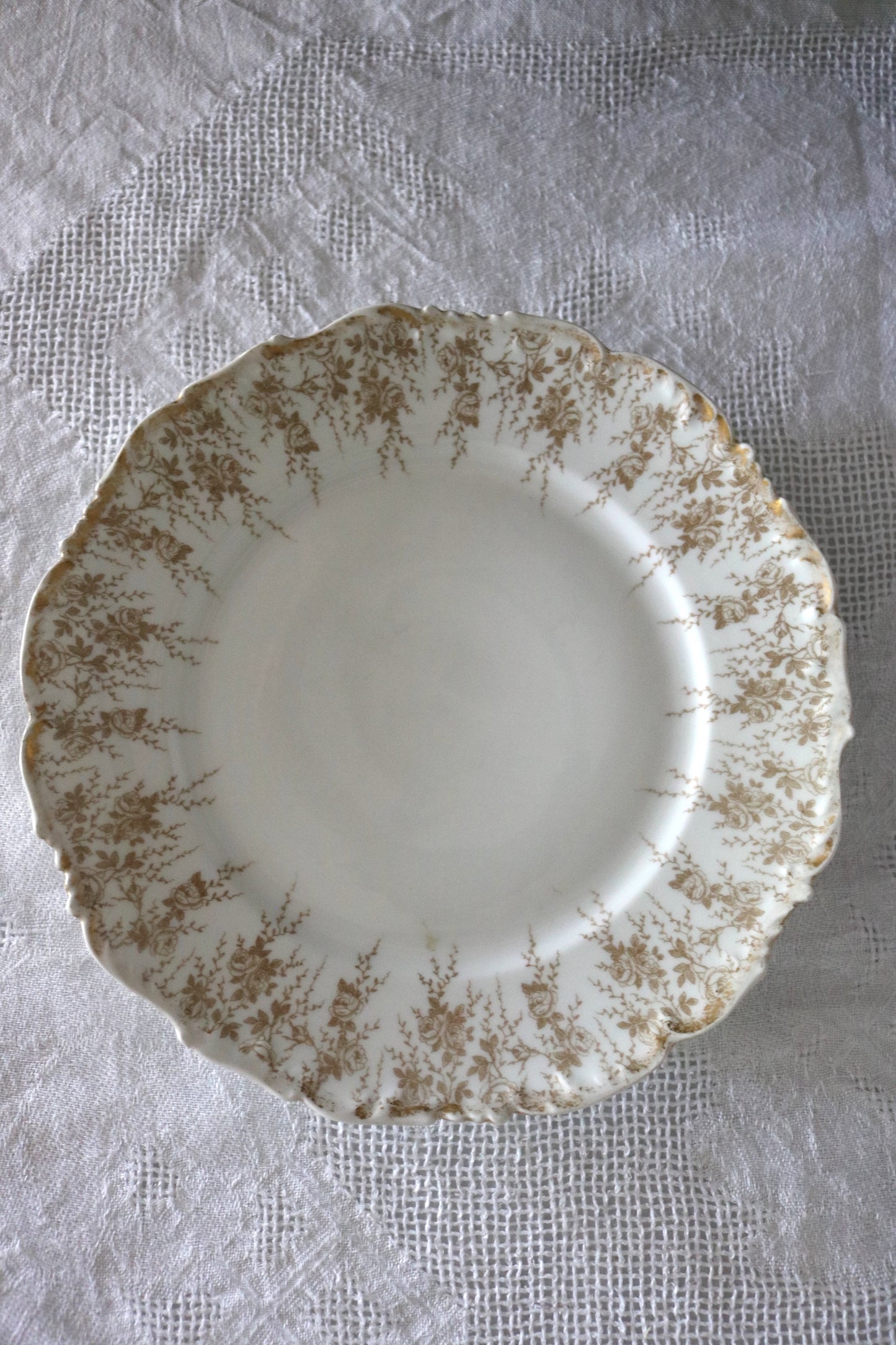 antique Limoges plate