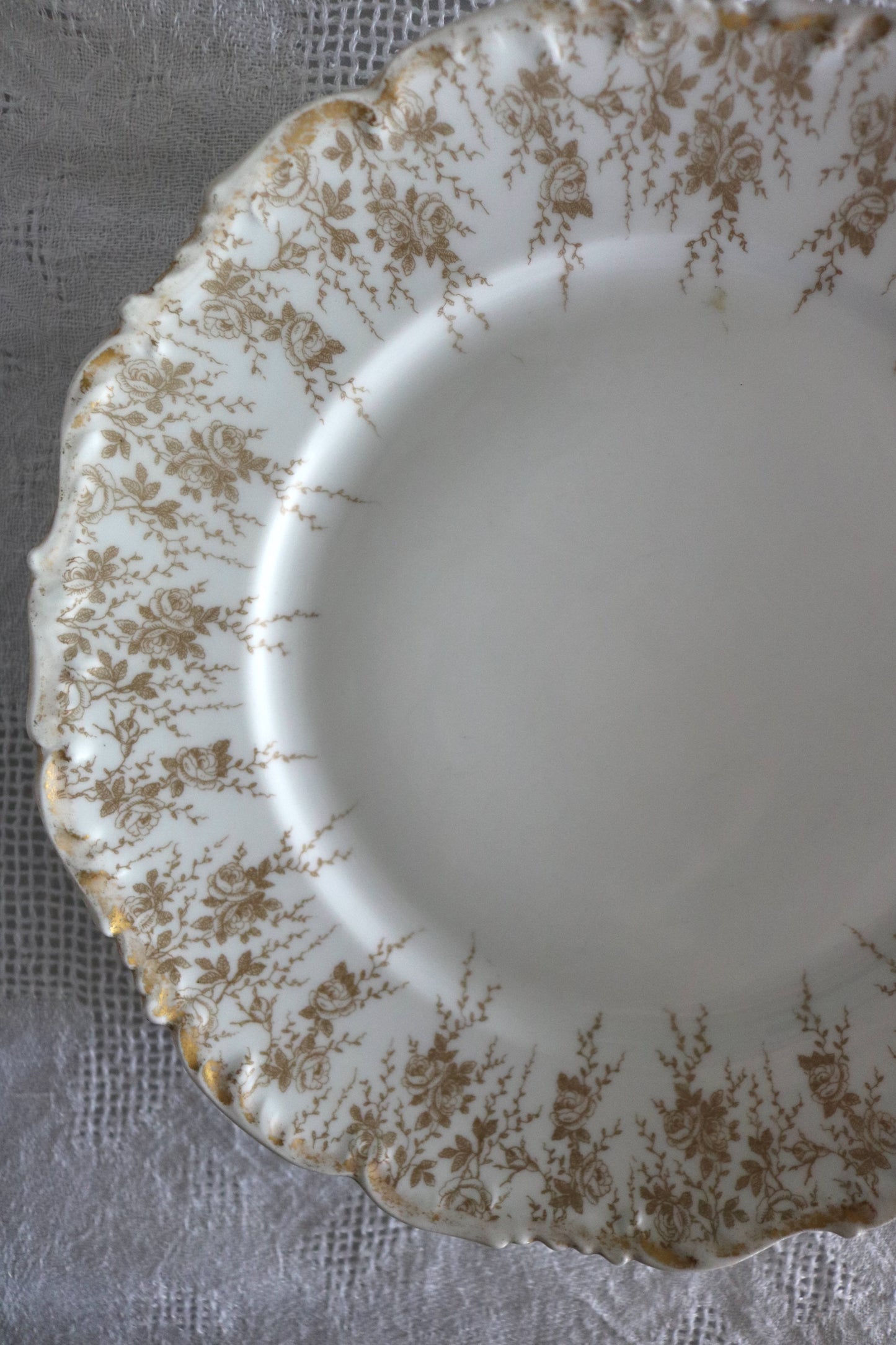 antique Limoges plate
