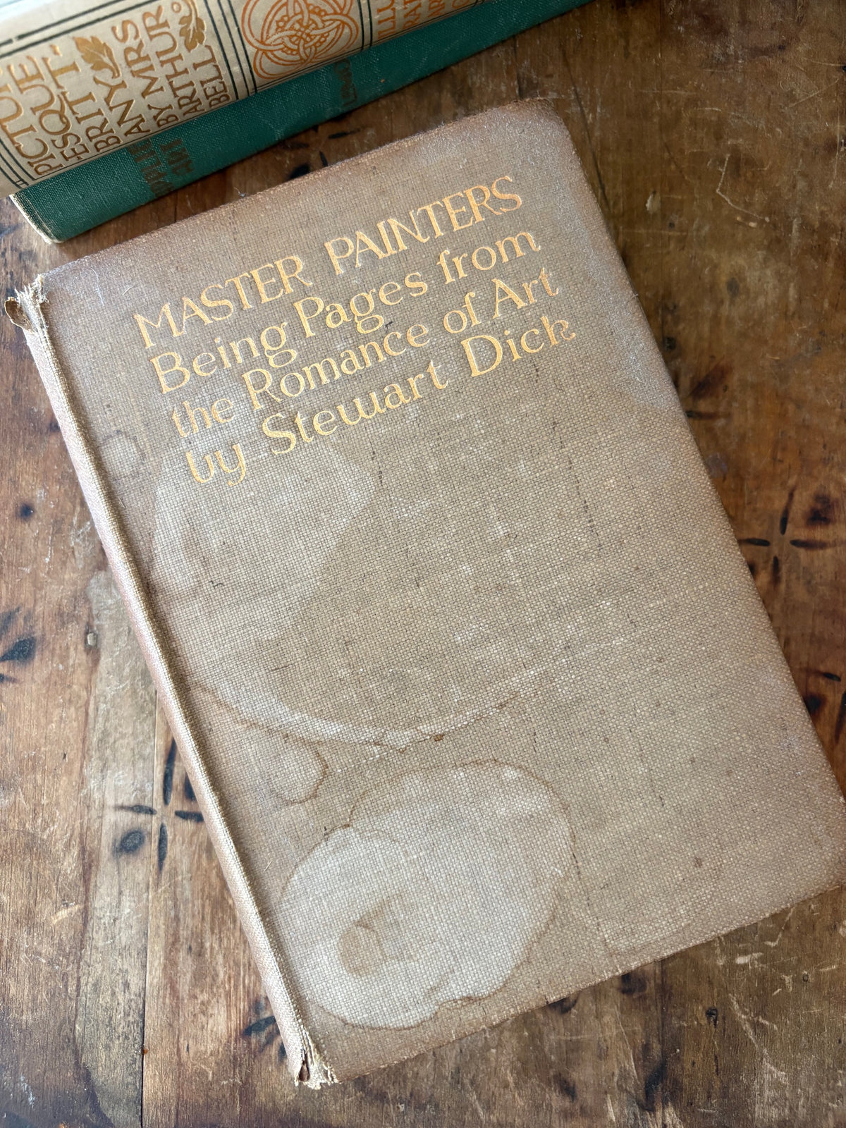 Antique book - Master Painters by Stewart Dick 1911