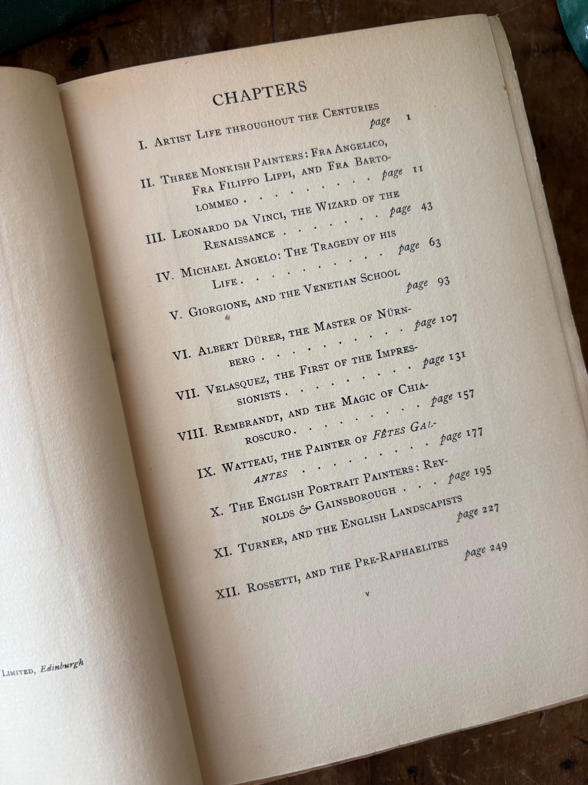Antique book - Master Painters by Stewart Dick 1911