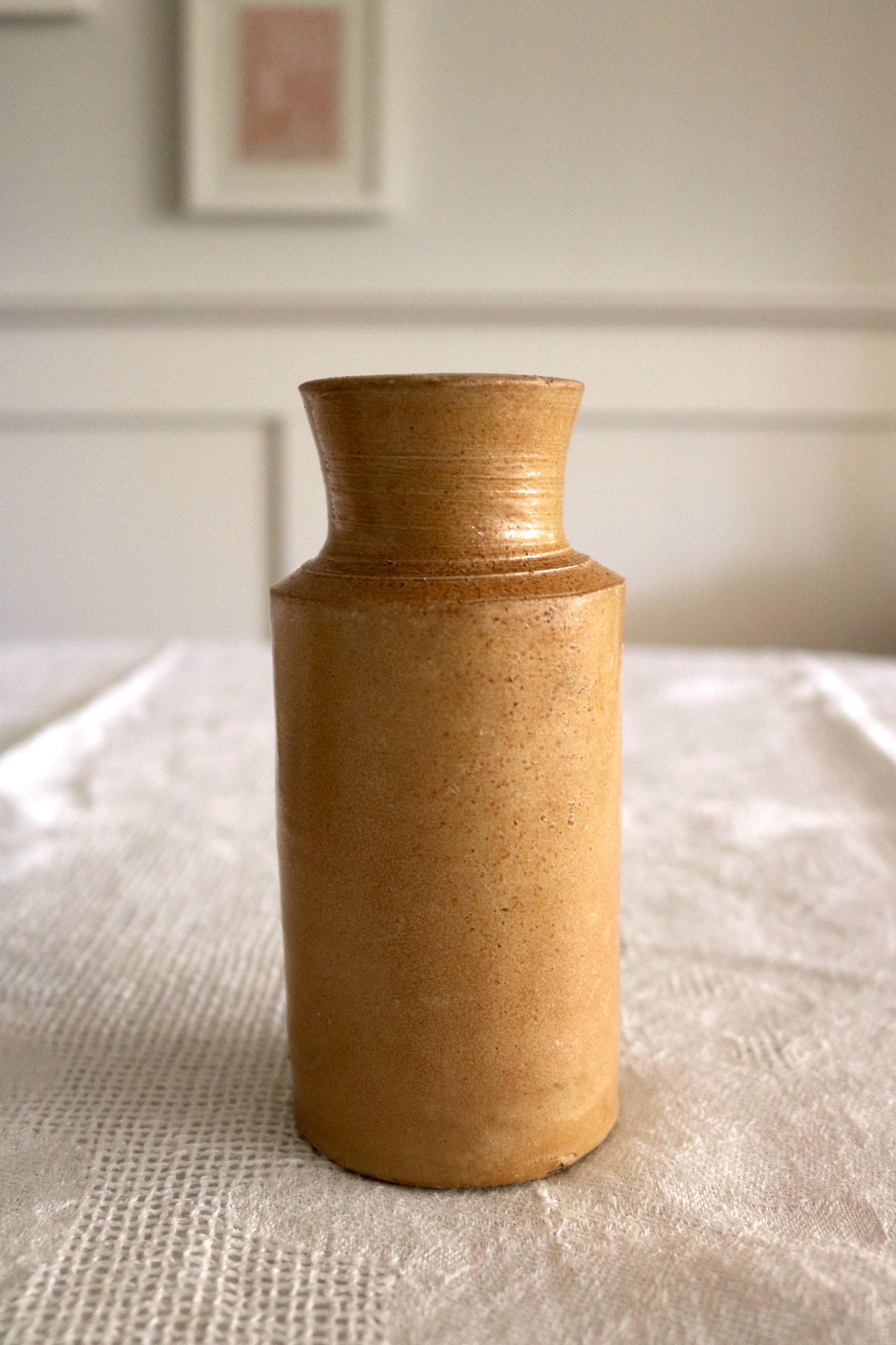 antique 19th century stoneware bottle