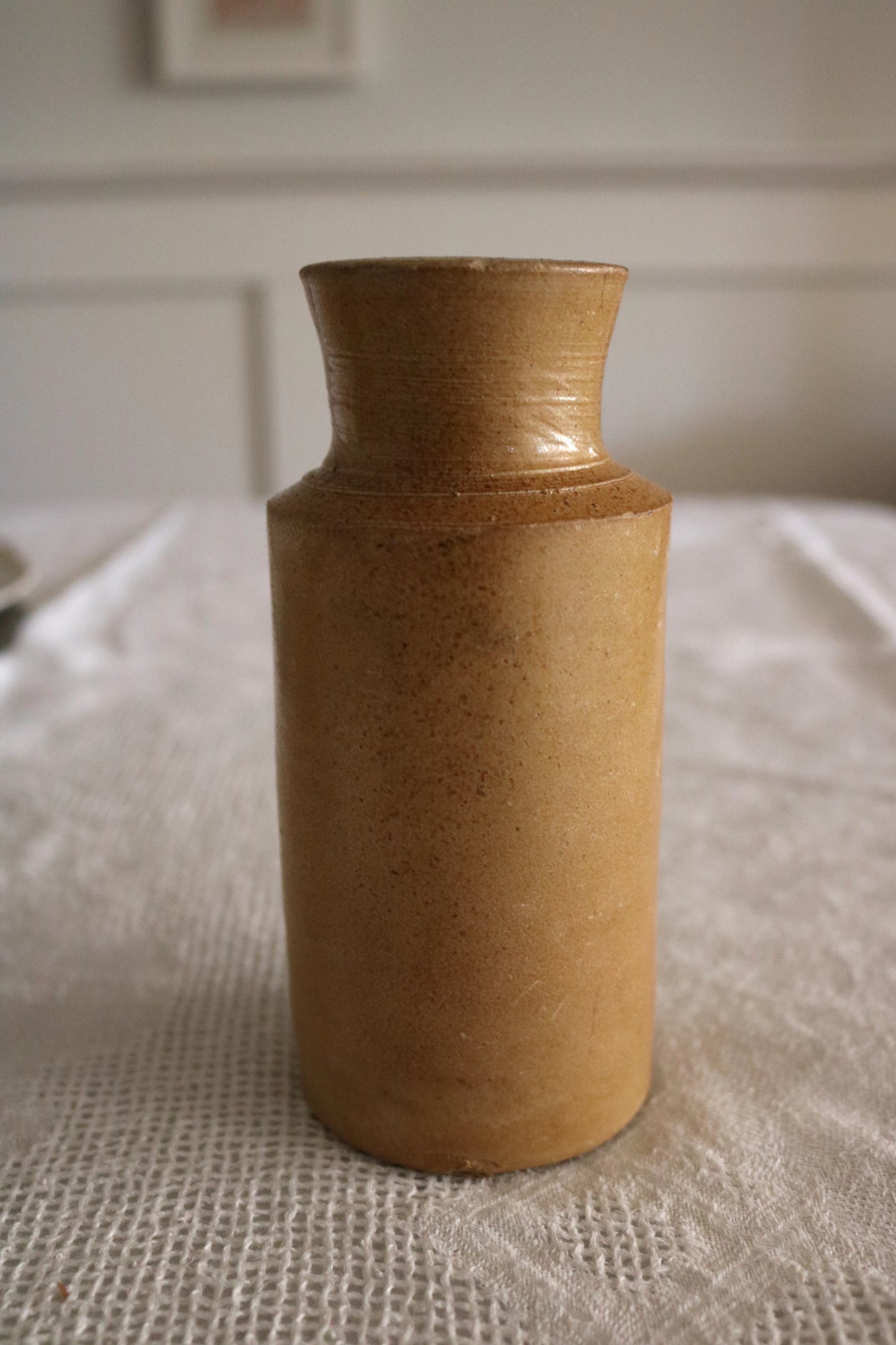 antique 19th century stoneware bottle