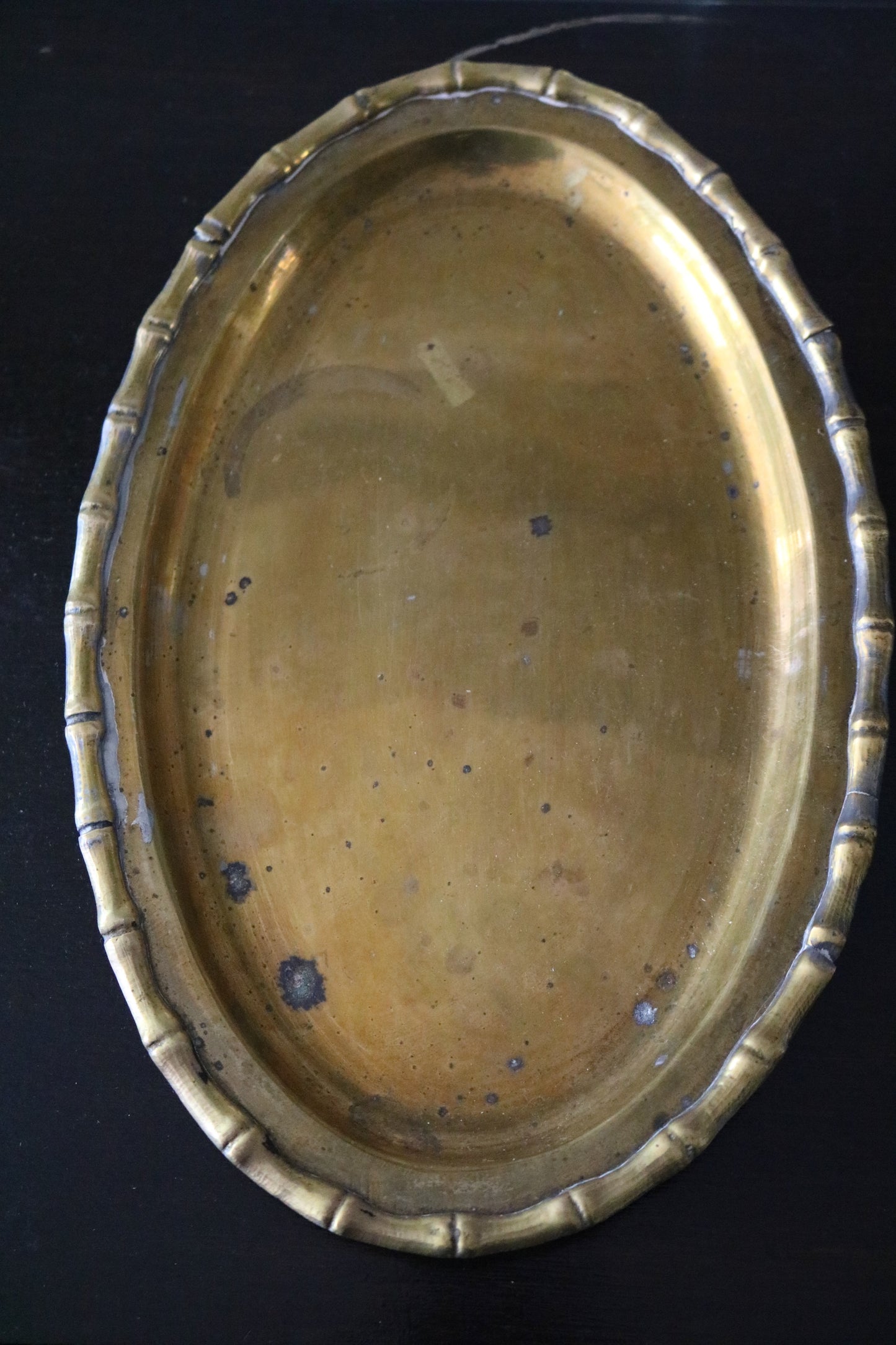 Vintage brass tray