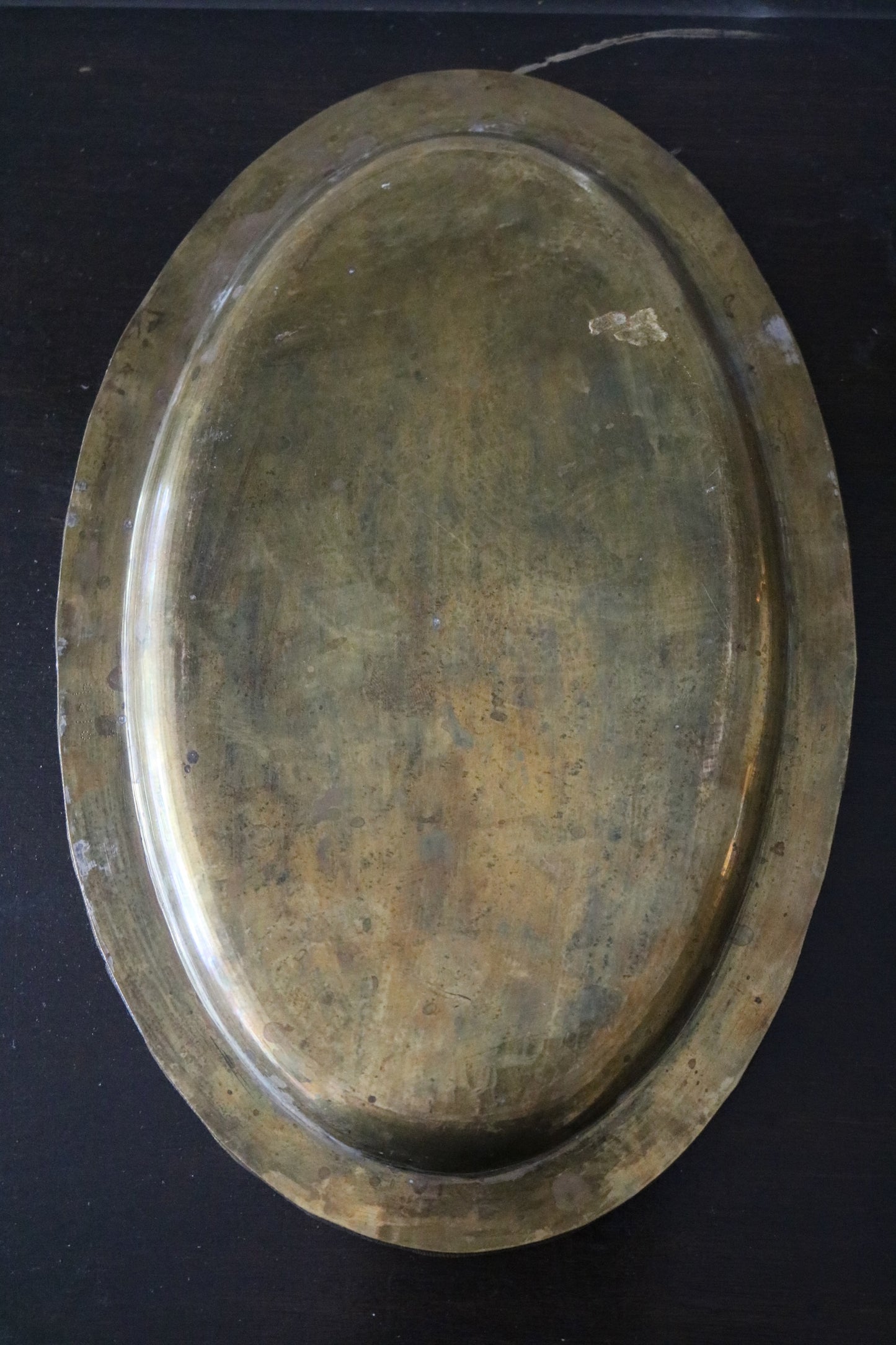 Vintage brass tray