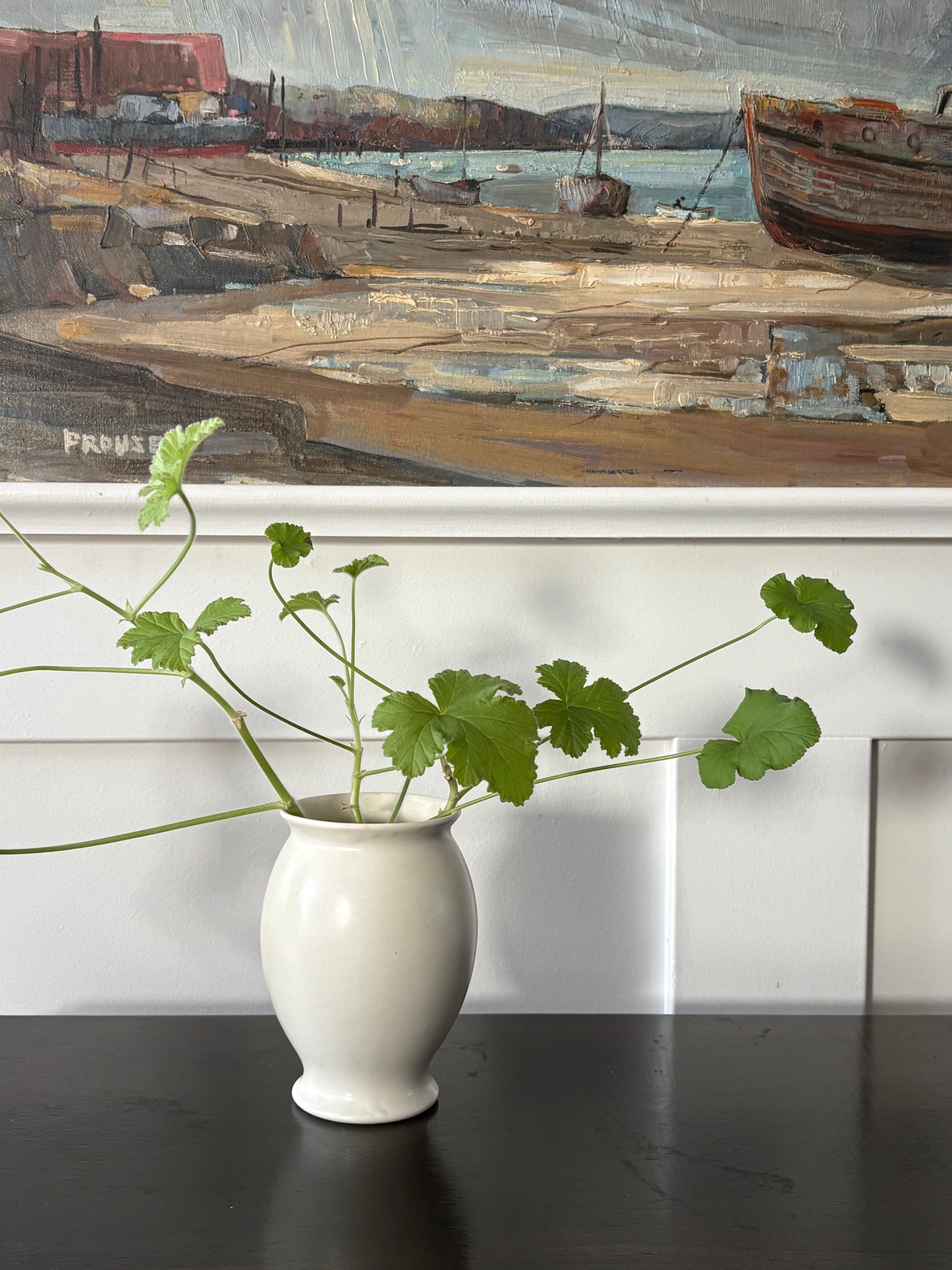 vintage English Crown Devon vase