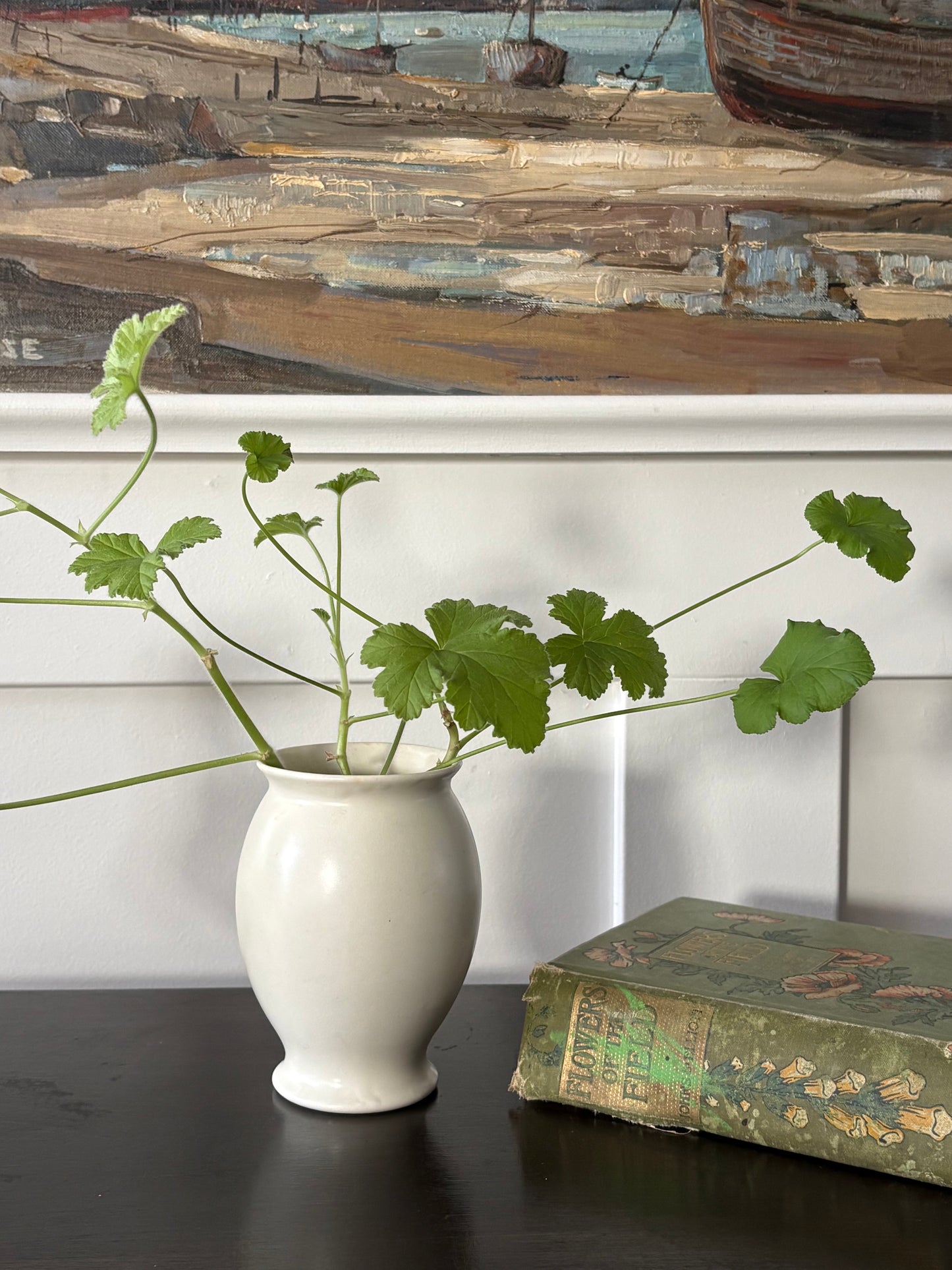 vintage English Crown Devon vase