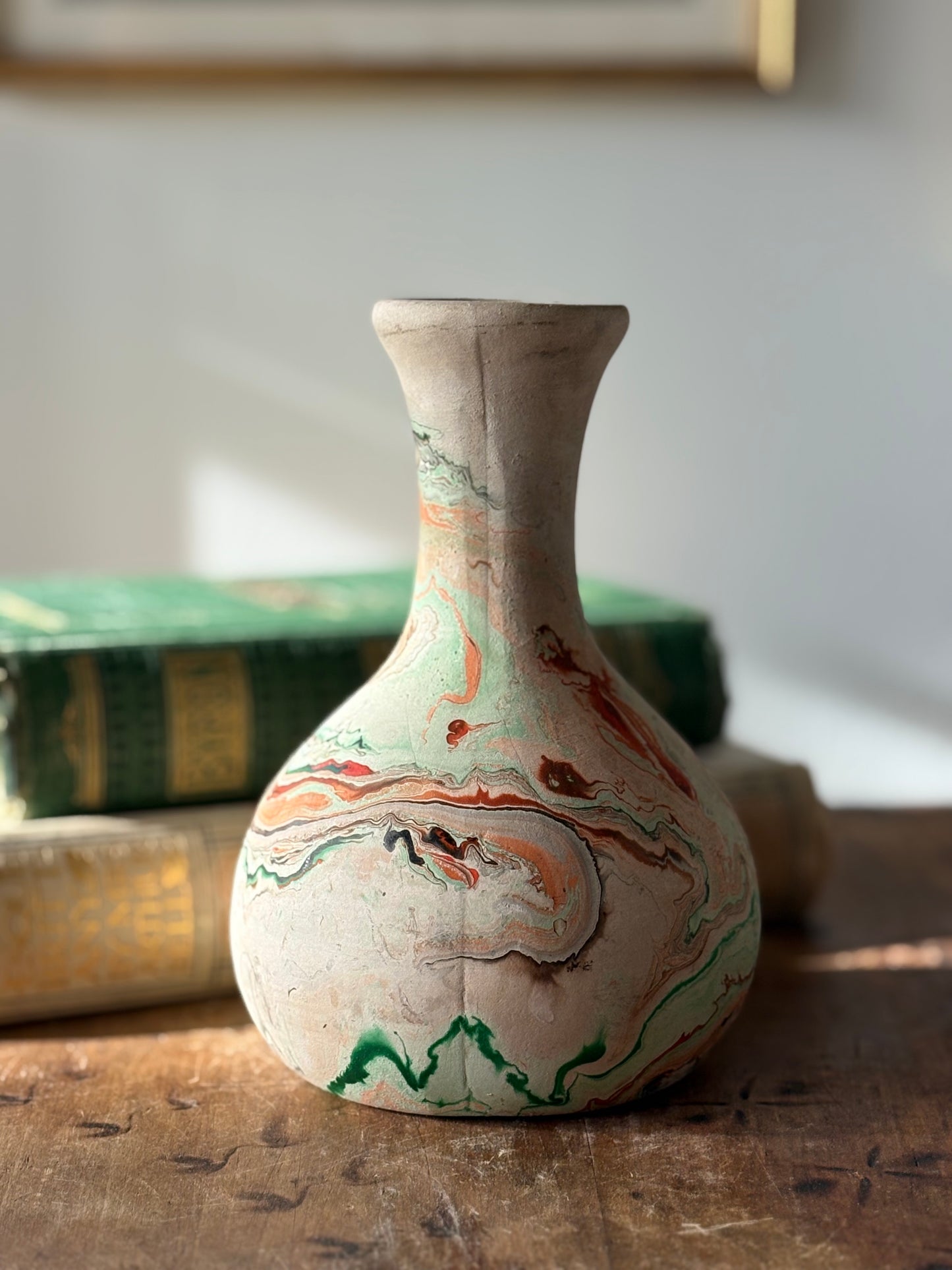 vintage Nemadji Pottery vase