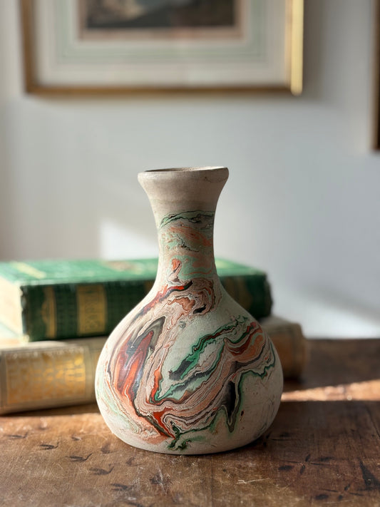 vintage Nemadji Pottery vase