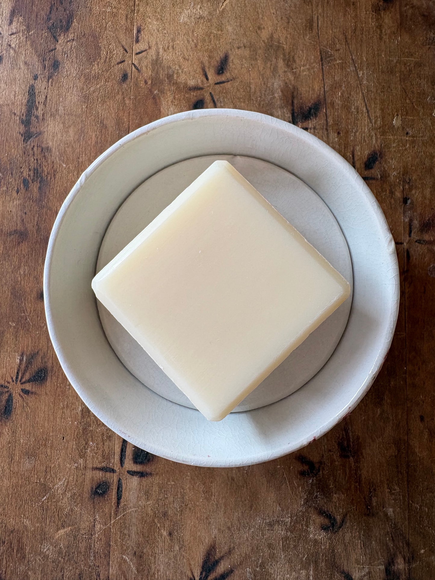 antique pink floral transferware soap dish with drain plate