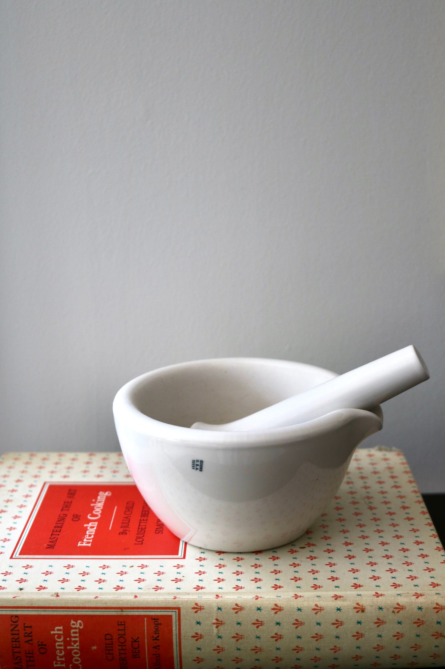 vintage Coors pharmaceutical mortar and pestle