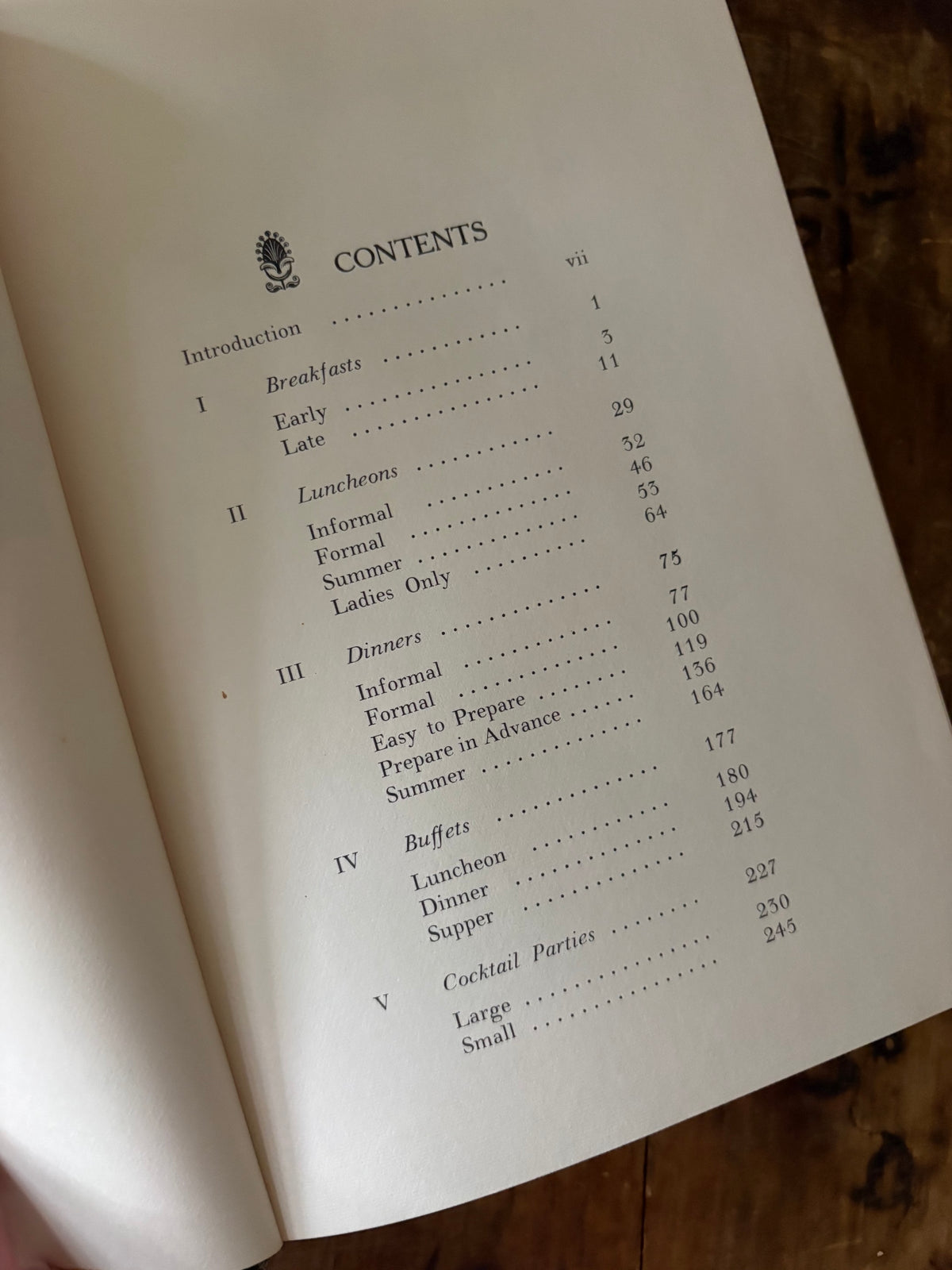 Vintage first edition 1965 James Beard cookbook - Menus For Entertaining
