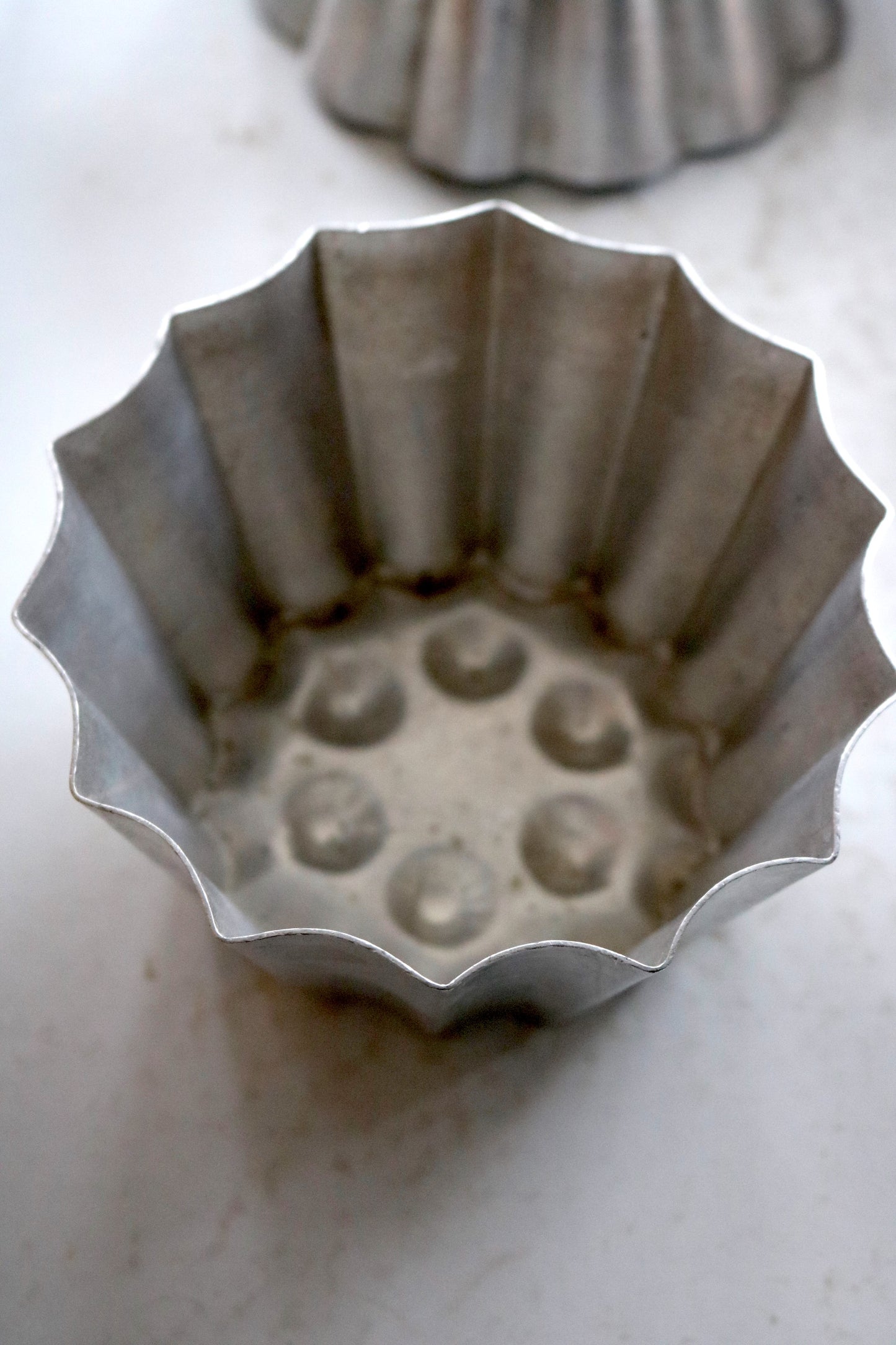 vintage baking brioche, cake mould - round fluted style
