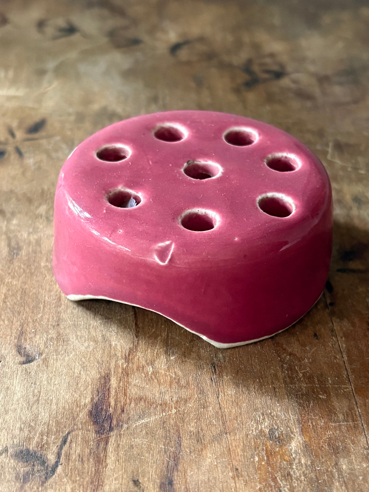 Vintage ceramic flower frog