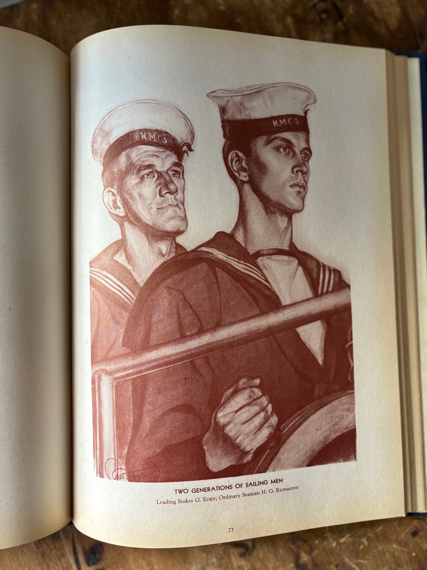 Vintage book "Sailors" by Grant MacDonald 1945