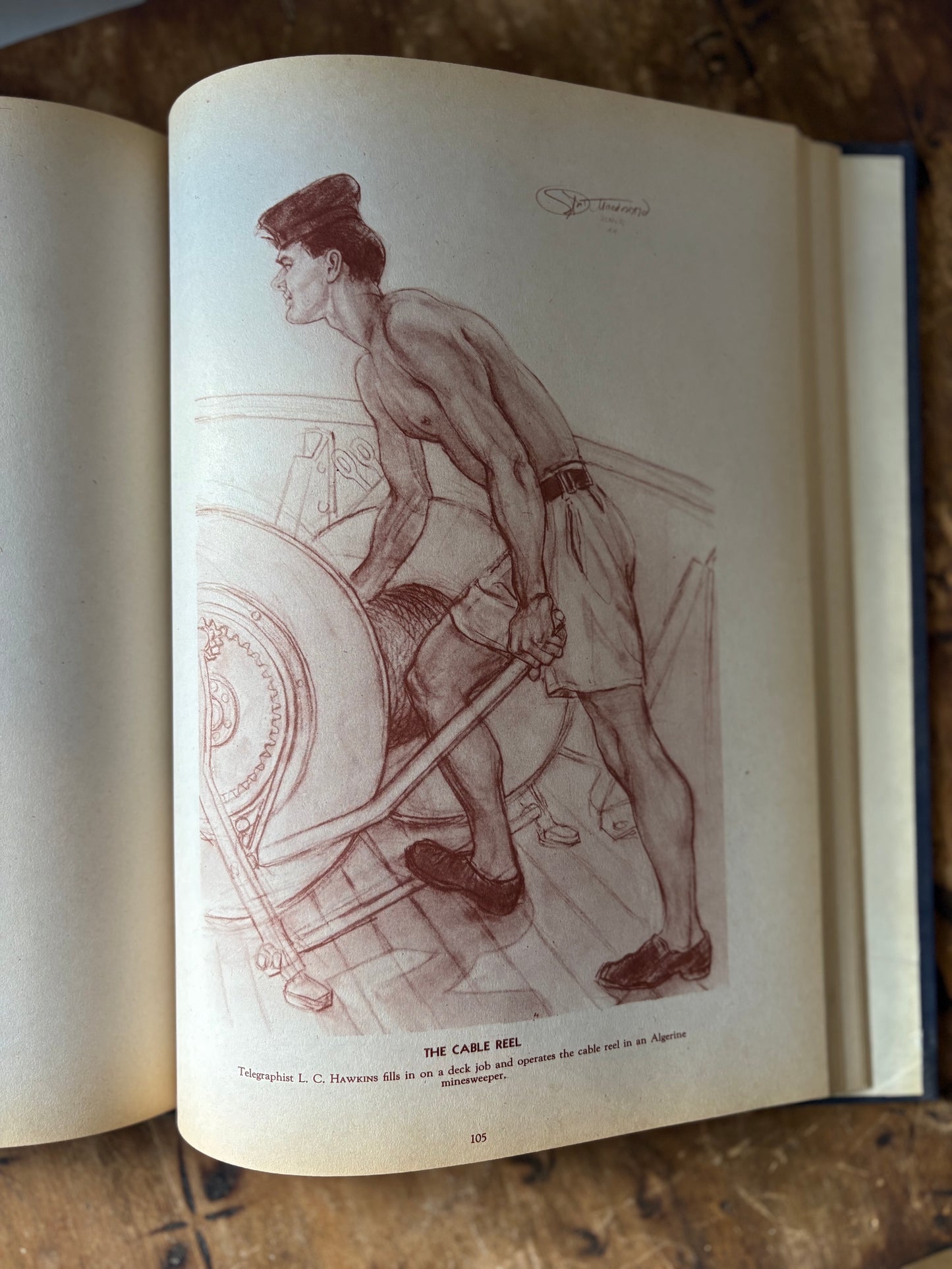 Vintage book "Sailors" by Grant MacDonald 1945