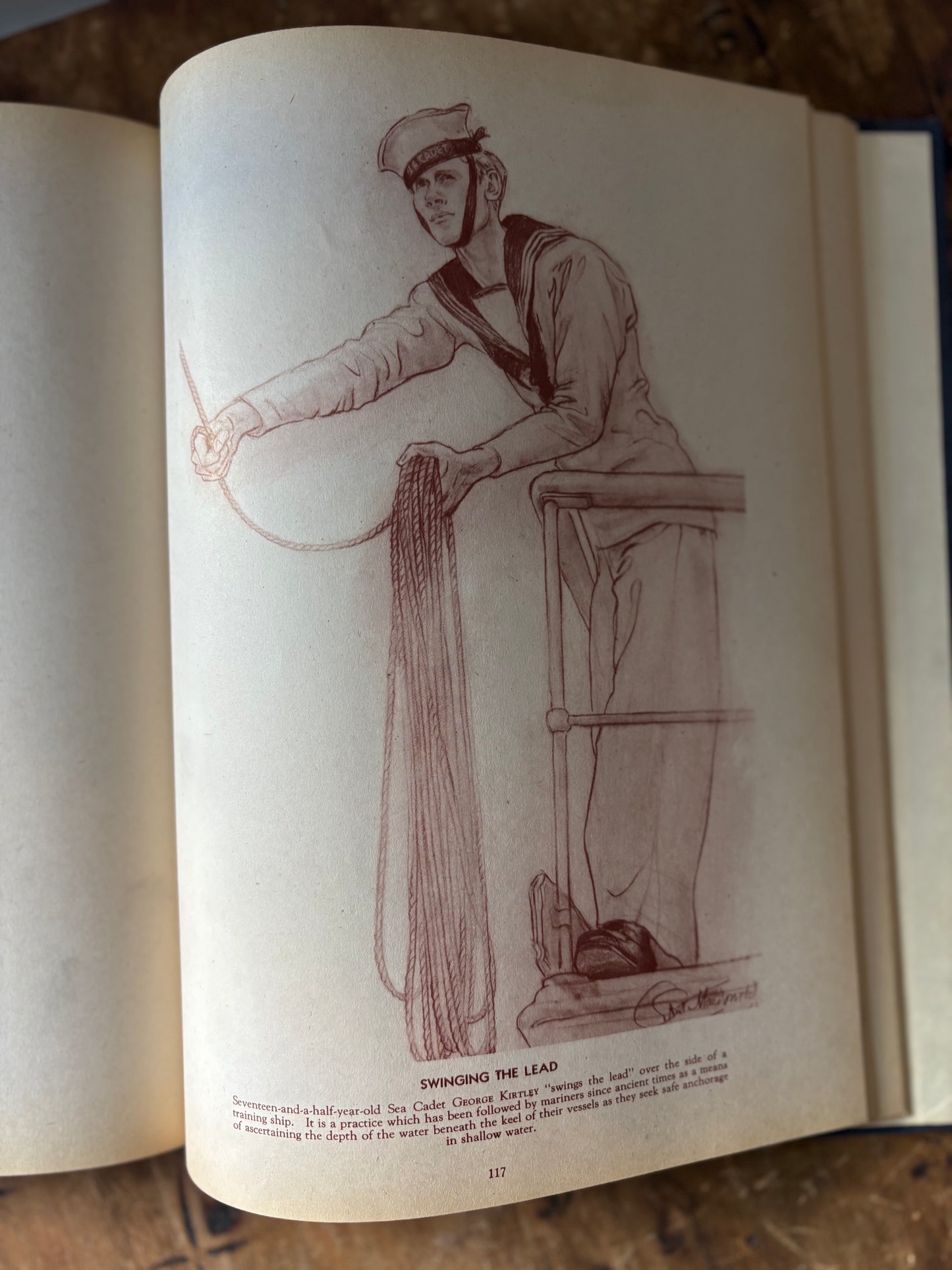 Vintage book "Sailors" by Grant MacDonald 1945