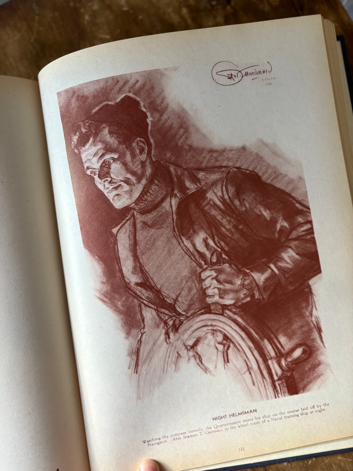 Vintage book "Sailors" by Grant MacDonald 1945