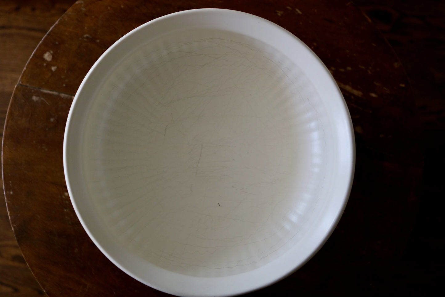 vintage English Wedgwood ivory footed bowl