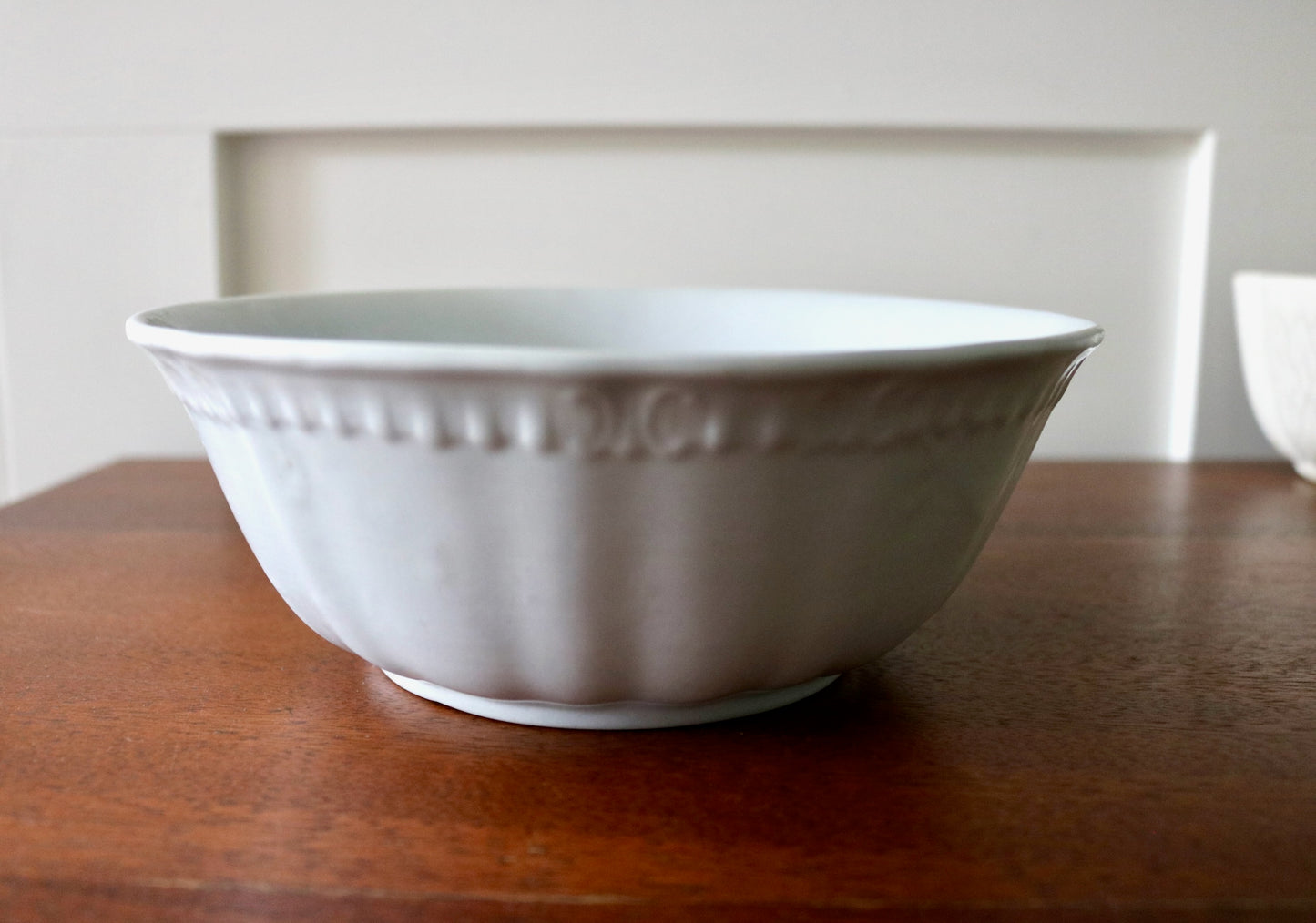 antique English Ironstone bowl